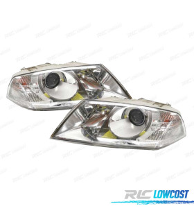 FARÓIS OPTICAS XENON PARA SKODA OCTAVIA 04-08 XENON