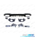 DIFUSOR MERCEDES CLASE A W177 18- A35 AMG BERLINA PRETO BRILHANTE + PONTEIRAS ESCAPE