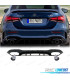 DIFUSOR MERCEDES CLASE A W177 18- A35 AMG BERLINA PRETO BRILHANTE + PONTEIRAS ESCAPE