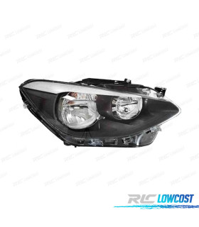 FAROL DIR BMW SERIE1 F20 F21 11-15 FUNDO PRETO