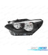 FAROL ESQ BMW SERIE1 F20 F21 11-15 FUNDO PRETO