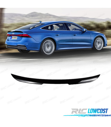 SPOILER AUDI A7 C8 18- PRETO BRILHANTE