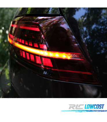 FAROLINS LED VOLKSWAGEN VW GOLF 7 7.5 12-20 INDICADORES DINÂMICOS VERMELHO