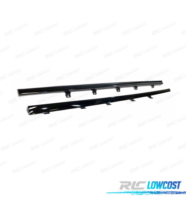 EMBALADEIRAS LATERAIS VOLKSWAGEN VW GOLF 7 7.5 R-LINE 12-20 PRETO BRILHANTE