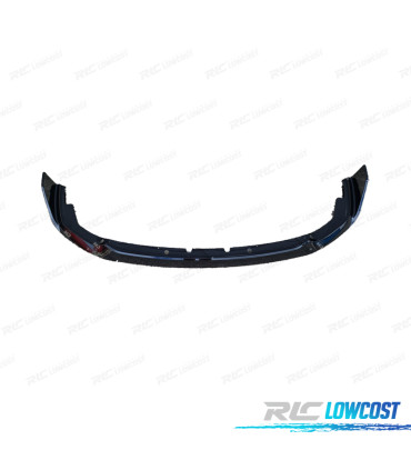 SPOILER LIP BMW F40 HATCHBACK 19-22 LOOK M PRETO BRILHANTE
