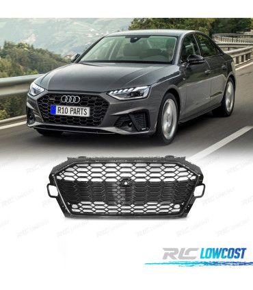 GRELHA AUDI A4 B9 20- LOOK S LINE PRETO BRILHANTE