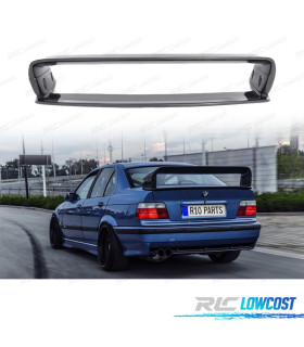 SPOILER BMW E36 90-99 PRETO BRILHANTE LOOK M3 GT