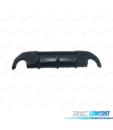 DIFUSOR TRASEIRO BMW F40 19- LOOK M 135i PRETO MATE