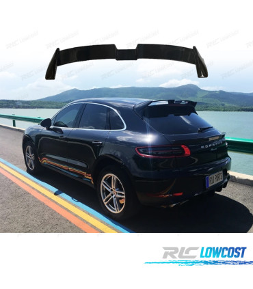 AILERON DE TETO PORSCHE MACAN 14- PRETO BRILHANTE