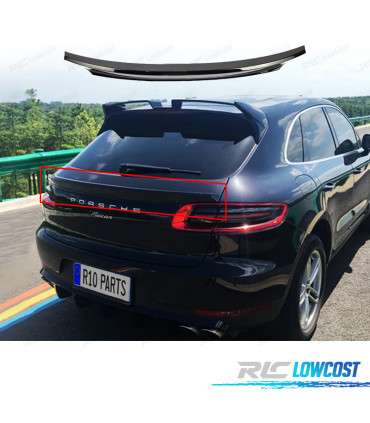 AILERON PORSCHE MACAN 14- LOOK GTS PRETO BRILHANTE
