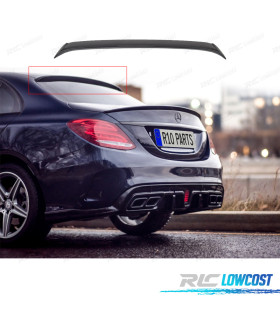 AILERON DE TETO MERCEDES CLASE E W213 16-19 LOOK AMG PRETO BRILHANTE