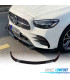 LIP SPOILER FRONTAL MERCEDES CLASE E W213 21- LOOK AMG PRETO BRILHANTE
