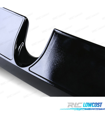 SPOILER TETO MERCEDES CLASE E W211 02-06 LOOK AMG PRETO BRILHANTE