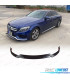 SPOILER LIP FRONTAL MERCEDES CLASE C W205 14-18 LOOK AMG PRETO BRILHANTE