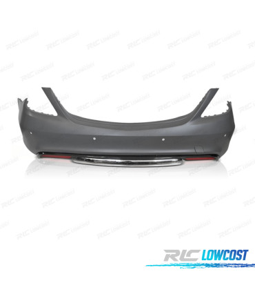 PARA-CHOQUES TRASEIRO MERCEDES CLASE S W222 13-17 LOOK S65 PDC
