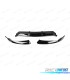 SPOILER LIP FRONTAL MERCEDES CLASE C W205 18-21 LOOK AMG PRETO BRILHANTE