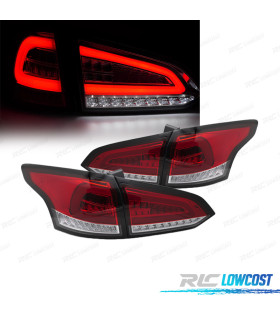 FAROLINS PARA FORD FOCUS MK3 SW 11-18 LED VERMELHO BRANCO