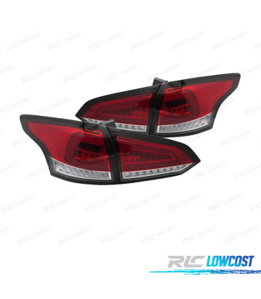 FAROLINS PARA FORD FOCUS MK3 SW 11-18 LED VERMELHO BRANCO