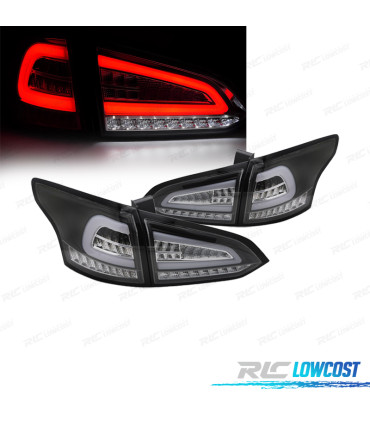 FAROLINS FORD FOCUS MK3 SW 11-18 LED FUNDO PRETO