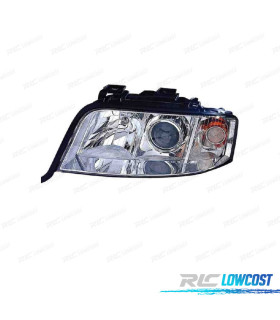 FAROL ESQ OPTICAS XENON PARA AUDI A6 01-04