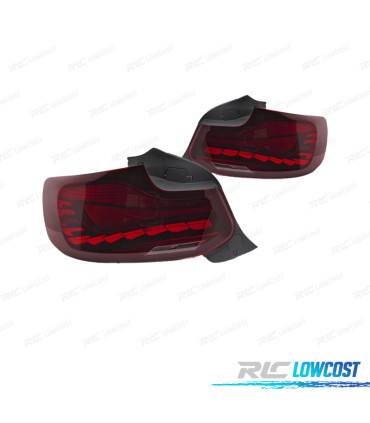 FAROLINS BMW F22 F23 F87 14-21 OLED VERMELHO