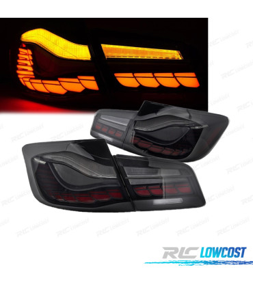 FAROLINS PARA BMW F10 10-16 OLED FUMADOS
