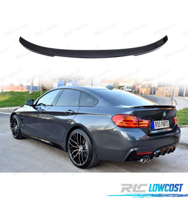 SPOILER BMW F36 14-21 LOOK M PRETO BRILHANTE