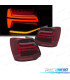 FAROLINS VOLKSWAGEN VW POLO V 09-17 LED VERMELHO DINÂMICOS