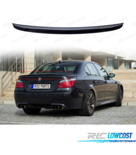 AILERON LIP SPOILER BMW E60 LOOK M5 PRETO BRILHANTE 03-10