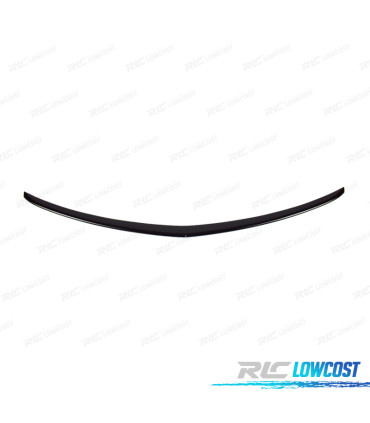 AILERON LIP SPOILER TRASEIRO MERCEDES CLASSE E C207 COUPE 09-16 PRETO BRILHANTE