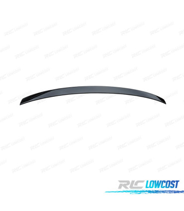 AILERON LIP SPOILER TRASEIRO BMW SERIE 7 F01 08-15 PRETO BRILHANTE