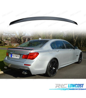 AILERON LIP SPOILER TRASEIRO BMW SERIE 7 F01 08-15 PRETO BRILHANTE