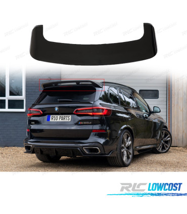 SPOILER BMW X5 G05 18- PRETO BRILHANTE