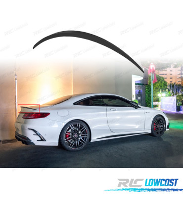SPOILER LIP TRASEIRO MERCEDES CLASE S C217 14-20 LOOK AMG S63