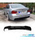 DIFUSOR BMW E90 04-12 LOOK M PERFORMANCE PRETO BRILHANTE