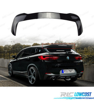 SPOILER BMW X2 F39 18- PRETO BRILHANTE
