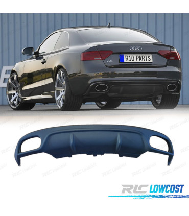 DIFUSOR TRASEIRO AUDI A5 SPORTBACK DTM RS 12-16