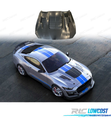 CAPO FORD MUSTANG 18-22 LOOK GT500 KR ALUMINIO