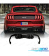 DIFUSOR FORD MUSTANG 18-22 LOOK GT SAIDA DUPLA