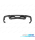 DIFUSOR FORD MUSTANG 18-22 LOOK GT350 SAIDA DUPLA