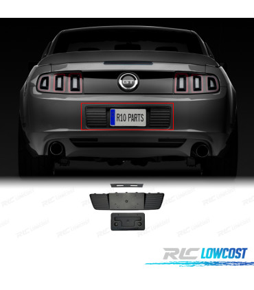 SUPORTE DE MATRICULA FORD MUSTANG 13-14 LOOK GT
