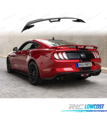 SPOILER FORD MUSTANG 15-23 LOOK GT PRETO