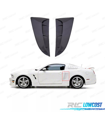 ENTRADAS DE AR LATERAIS TRASEIRAS FORD MUSTANG 10-14
