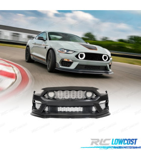 PARA-CHOQUES FRONTAL FORD MUSTANG 18-22 LOOK MACH 1 GRELHA LUZ LED