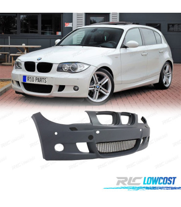 PARA-CHOQUES FRONTAL BMW E81 E87 E82 E88 04-11 LOOK M PDC SRA