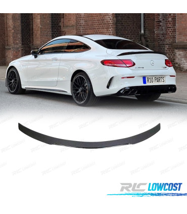 AILERON SPOILER MERCEDES CLASE C C205 14-18 LOOK AMG CARBONO