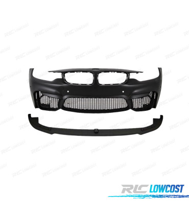PÁRA-CHOQUES DIANTEIRO BMW F32 F33 F36 13-18 LOOK M4 PDC + SPOILER LIP