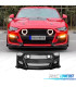 PARA-CHOQUES FRONTAL FORD MUSTANG 18-22 LOOK GT500 GRELHA LUZ LED