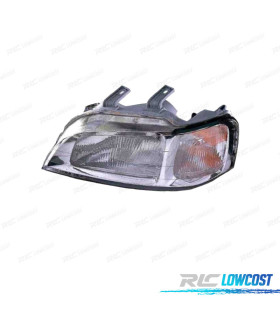 FAROL ESQ OPTICAS HONDA CIVIC 5P 97-01 FUNDO CROMADO
