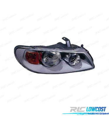 FAROL DIR OPTICAS NISSAN ALMERA 02-06 FUNDO CINZENTO